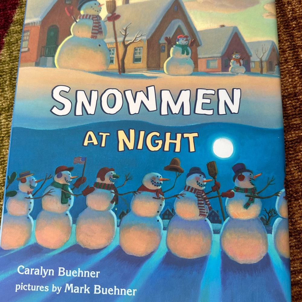 Snowmen at Night Holiday Book
